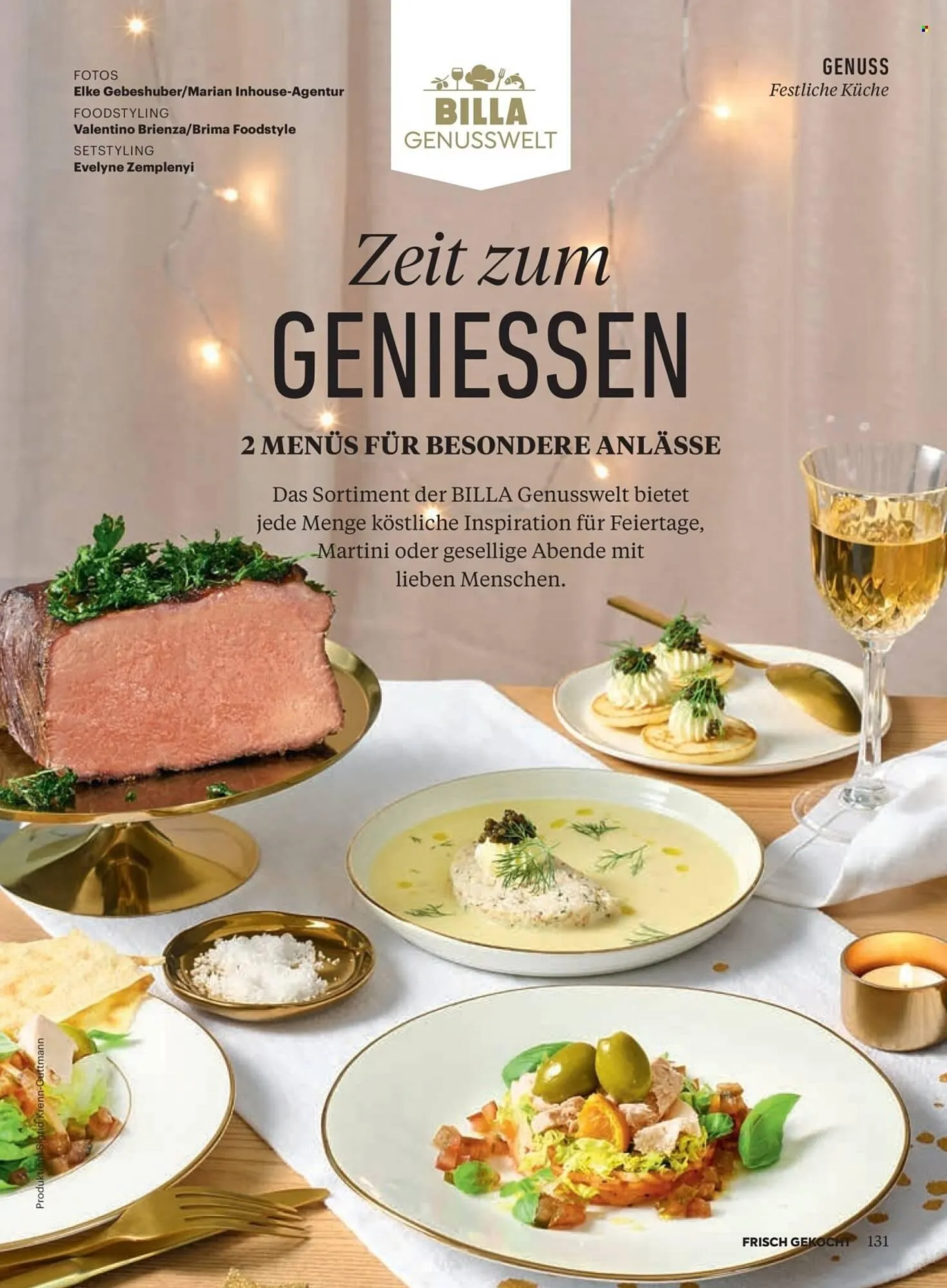 Billa Flugblatt von 1. November bis 30. November 2025 - Flugblätt seite  127