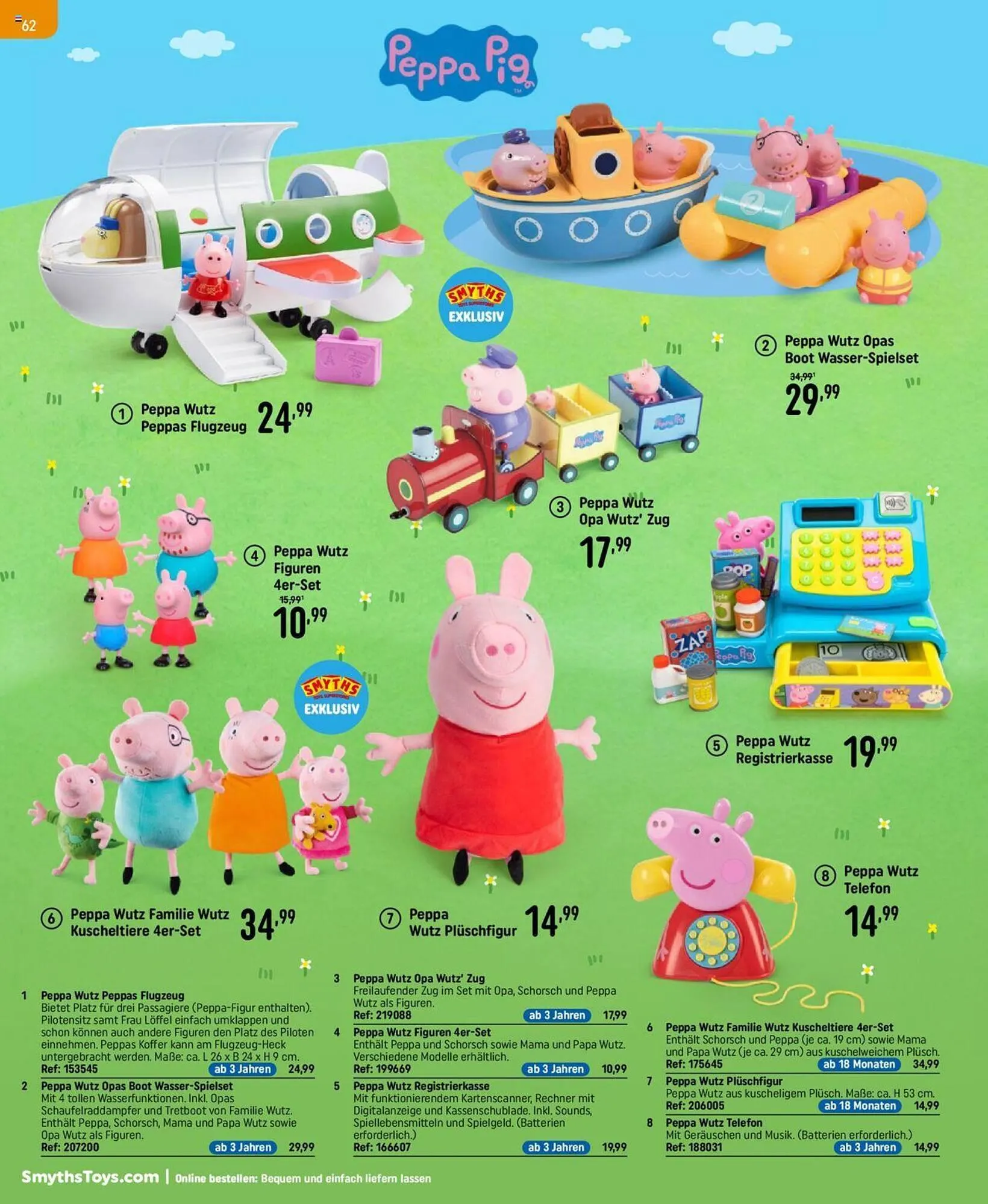 Smyths Toys Flugblatt von 25. September bis 13. Dezember 2024 - Flugblätt seite  62