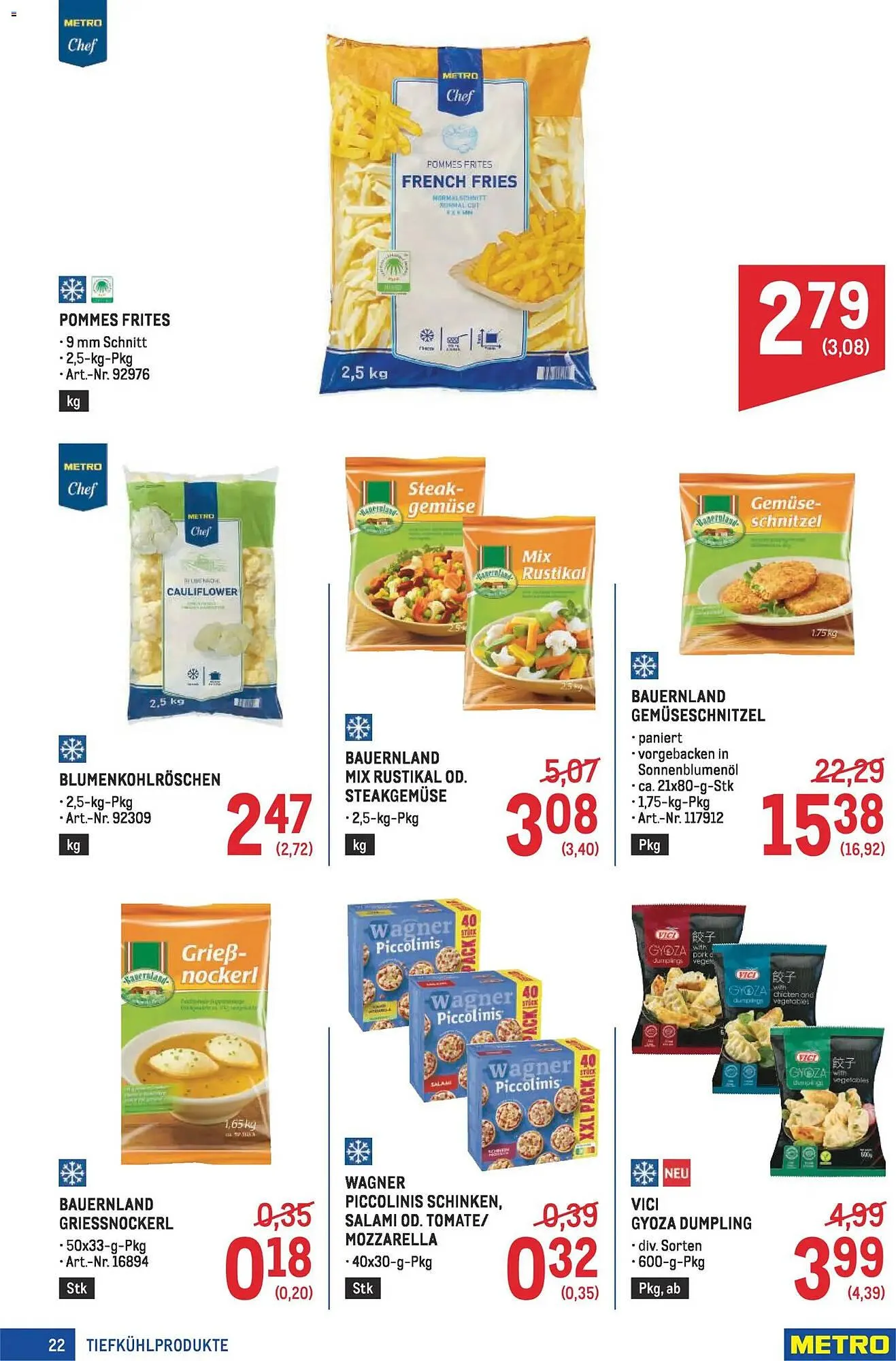 Metro Flugblatt von 8. Jänner bis 21. Jänner 2026 - Flugblätt seite 22