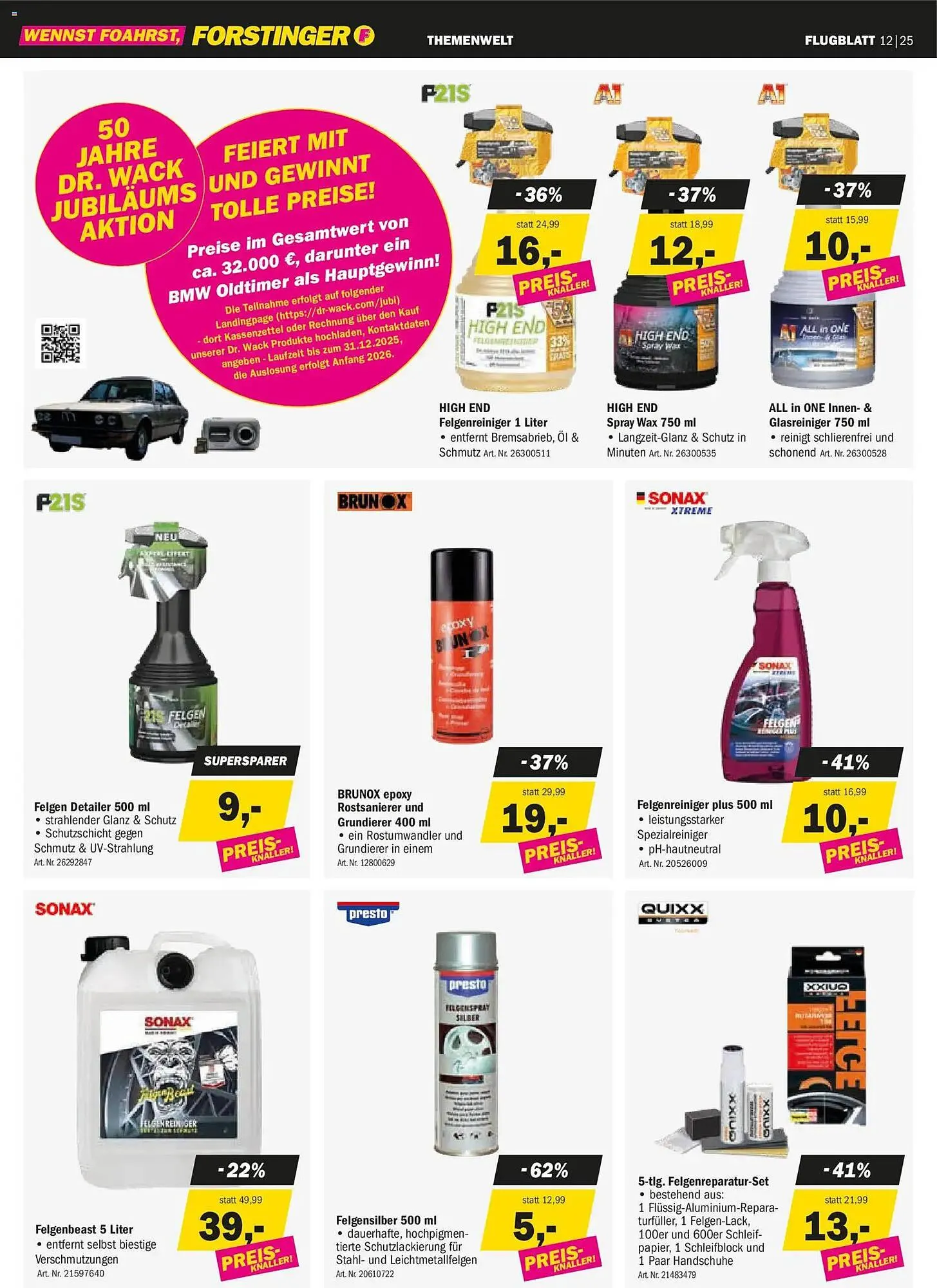 Forstinger Flugblatt von 17. Dezember bis 10. Jänner 2026 - Flugblätt seite  8