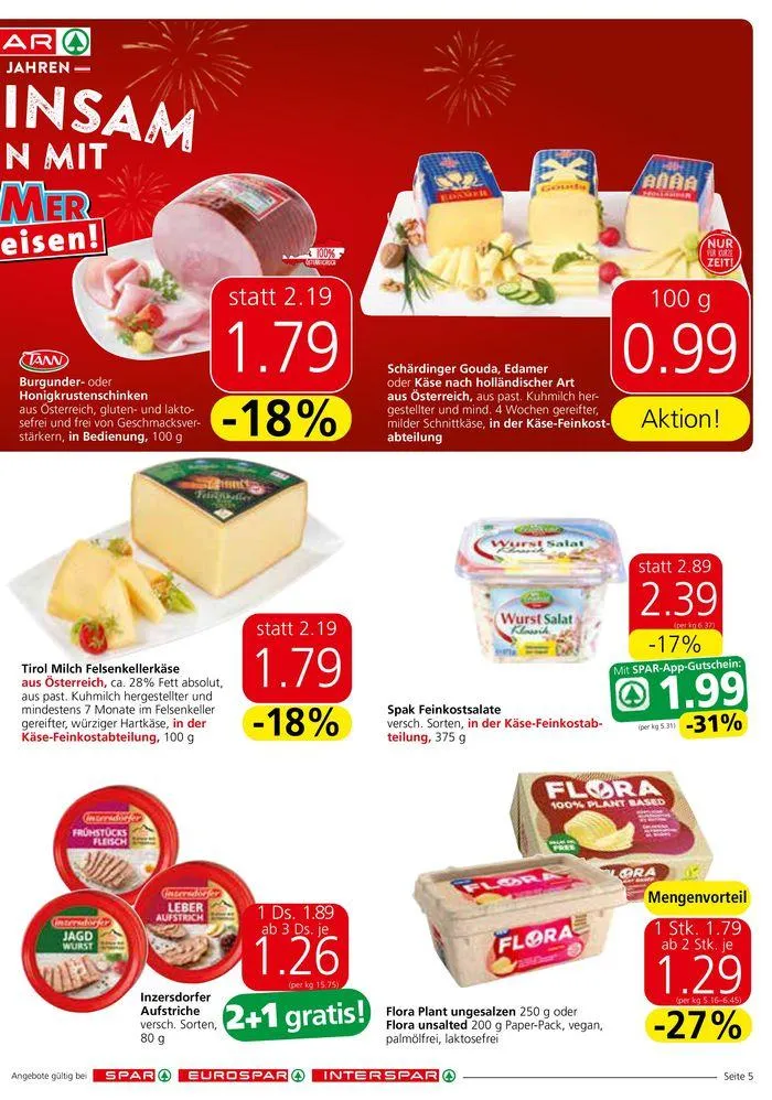 Spar flugblatt von 31. Juli bis 14. August 2024 - Flugblätt seite  5