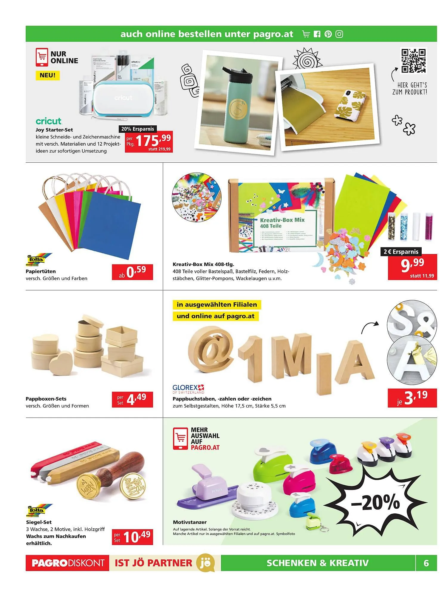 Pagro Diskont Flugblatt von 28. September bis 11. Oktober 2023 - Flugblätt seite 6