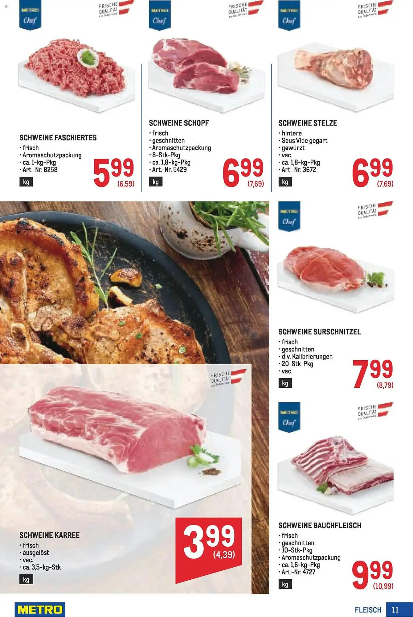 Metro Flugblatt von 22. Jänner bis 4. Februar 2026 - Flugblätt seite  11