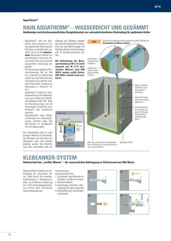 Betonlistschächte Preisliste 2024 von 5. Juni bis 31. Dezember 2024 - Flugblätt seite 14