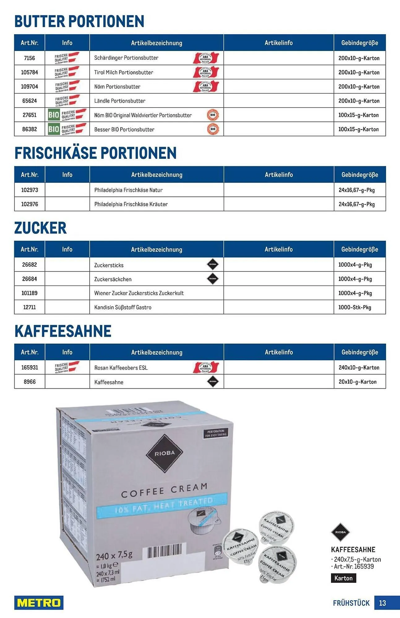 Metro Flugblatt von 18. März bis 1. April 2026 - Flugblätt seite  13