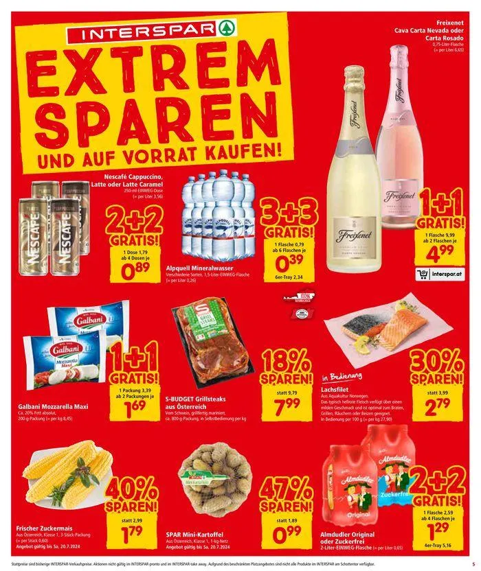 Exklusive Schnäppchen von 19. Juli bis 2. August 2024 - Flugblätt seite 5