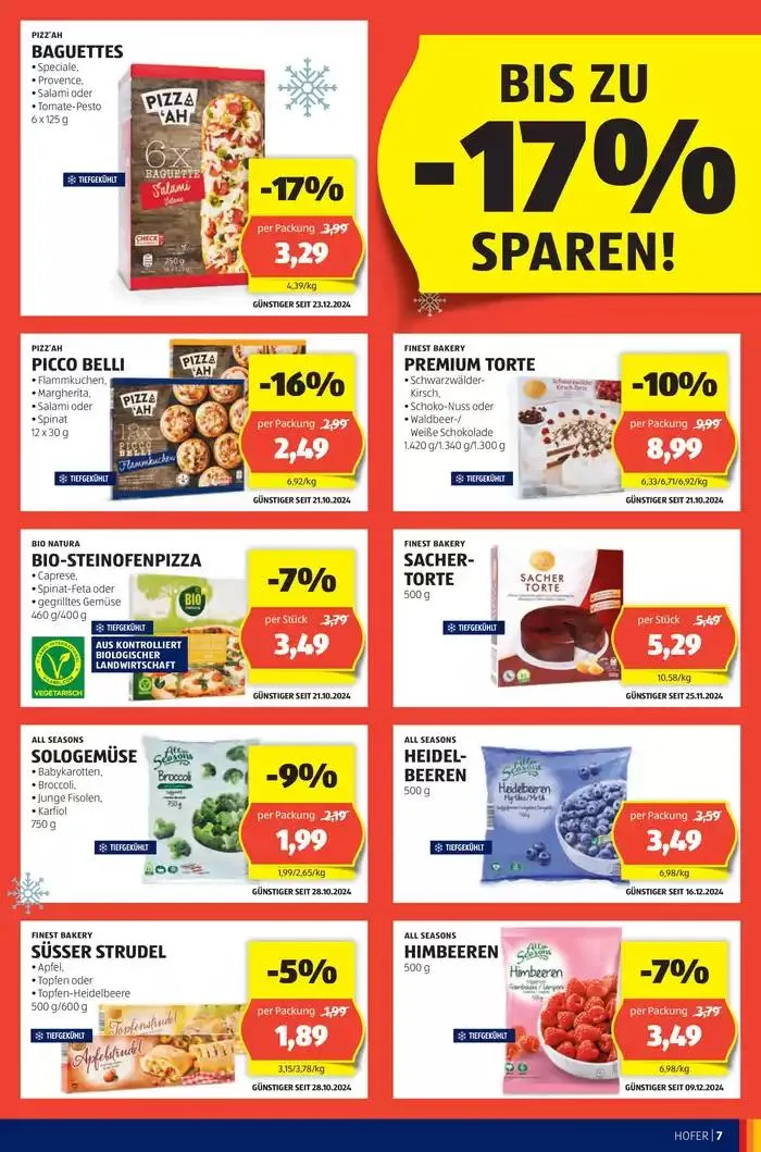 Blättern Sie online im HOFER Flugblatt von 22. Jänner bis 5. Februar 2025 - Flugblätt seite  9
