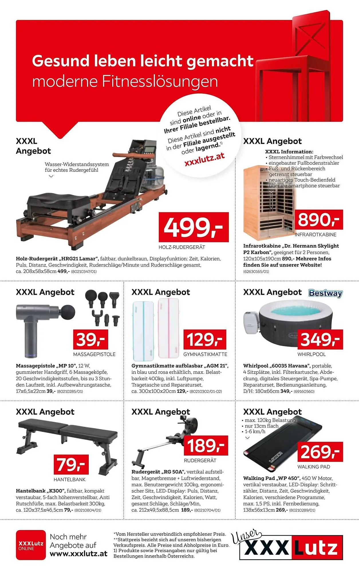 XXXLutz Flugblatt von 28. Oktober bis 10. November 2024 - Flugblätt seite 1