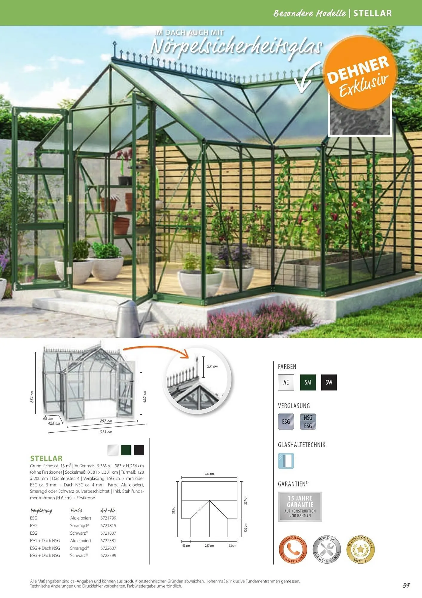 Dehner Flugblatt von 11. September bis 31. Dezember 2025 - Flugblätt seite  39