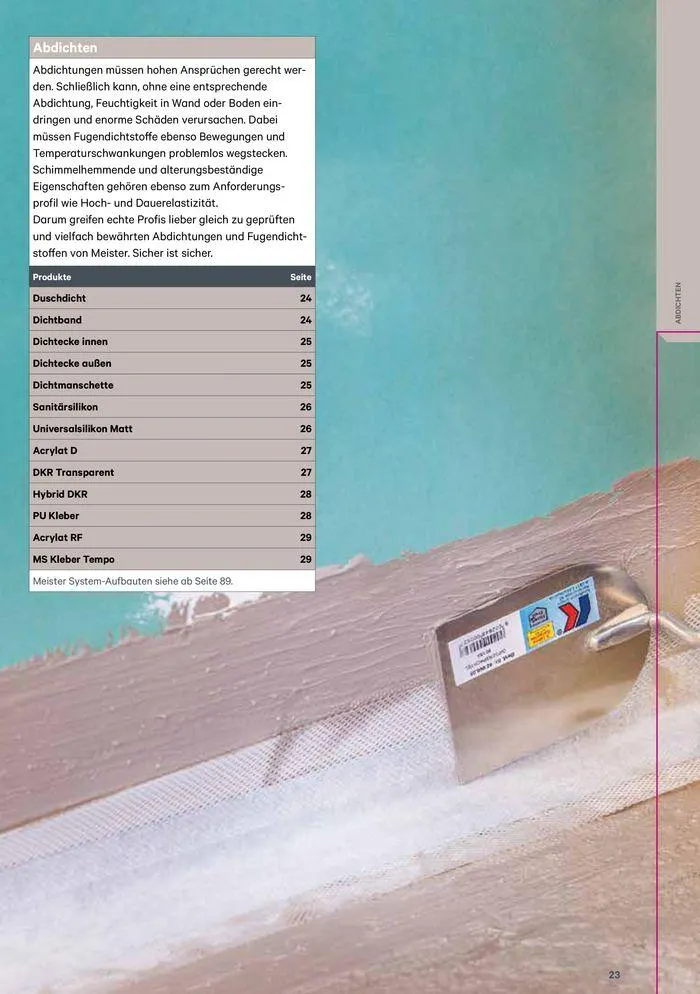 Meister Katalog von 1. Februar bis 31. Dezember 2024 - Flugblätt seite 23