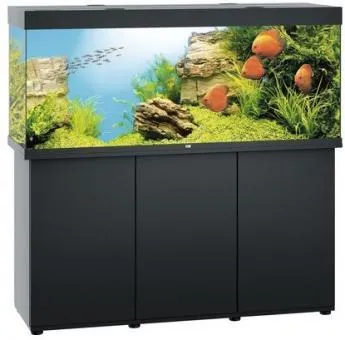 JUWEL Rio 450 Liter LED Aquarium- Schrankkombination in schwarz