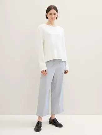 Gestreifte Hose mit Bio-Baumwolle