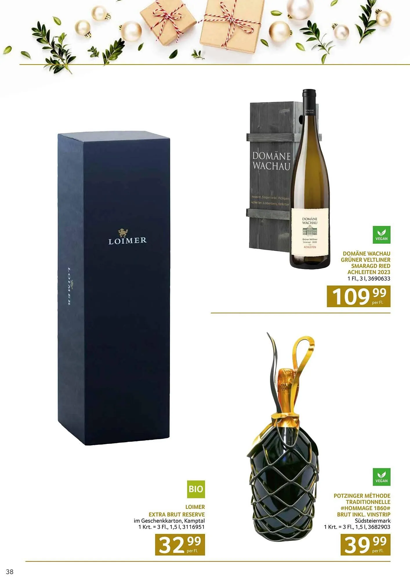 Transgourmet Flugblatt von 13. Oktober bis 24. Dezember 2025 - Flugblätt seite  38