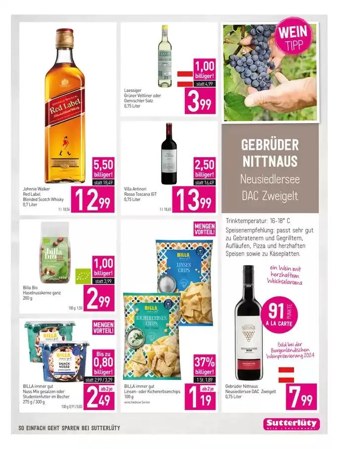 Sutterlüty flugblatt von 7. November bis 13. November 2024 - Flugblätt seite  17