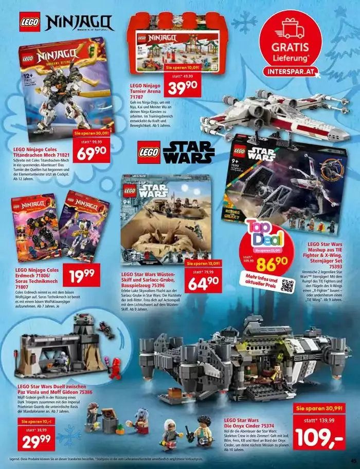 Tolles Angebot für alle Kunden von 29. Oktober bis 12. November 2024 - Flugblätt seite 45