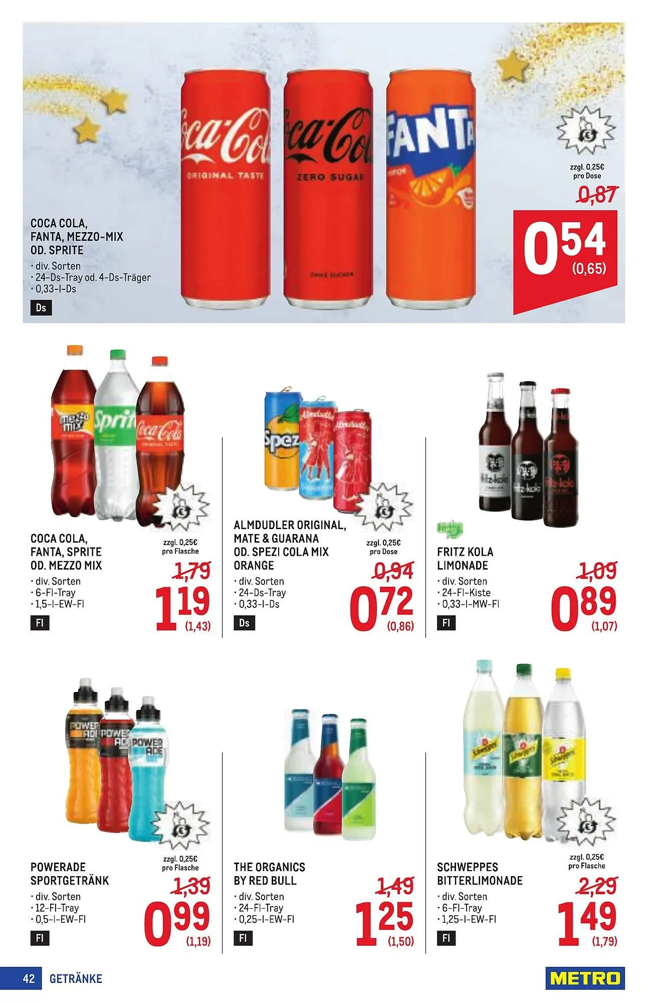 Metro Flugblatt von 11. Dezember bis 7. Jänner 2026 - Flugblätt seite  42