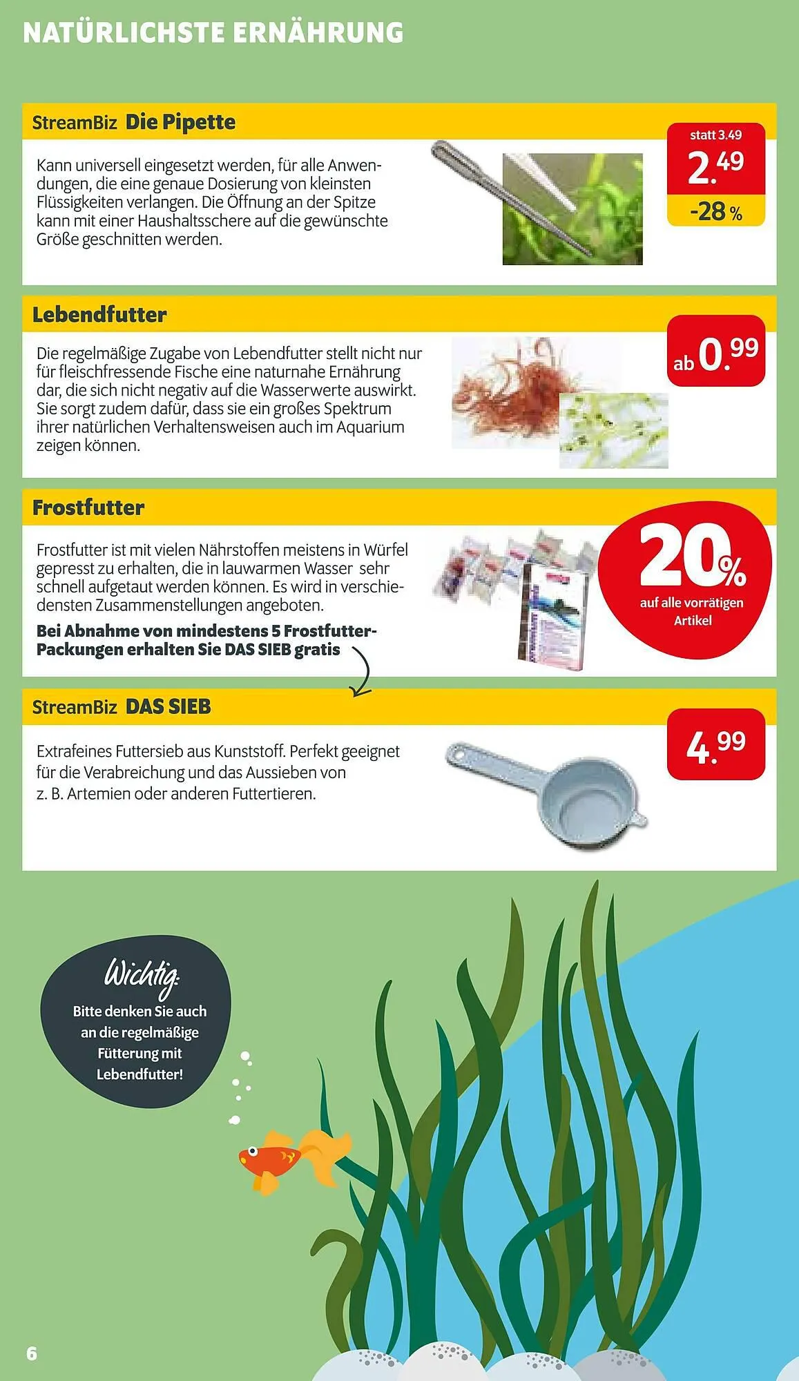 Das Futterhaus Flugblatt von 23. Februar bis 23. März 2024 - Flugblätt seite 6