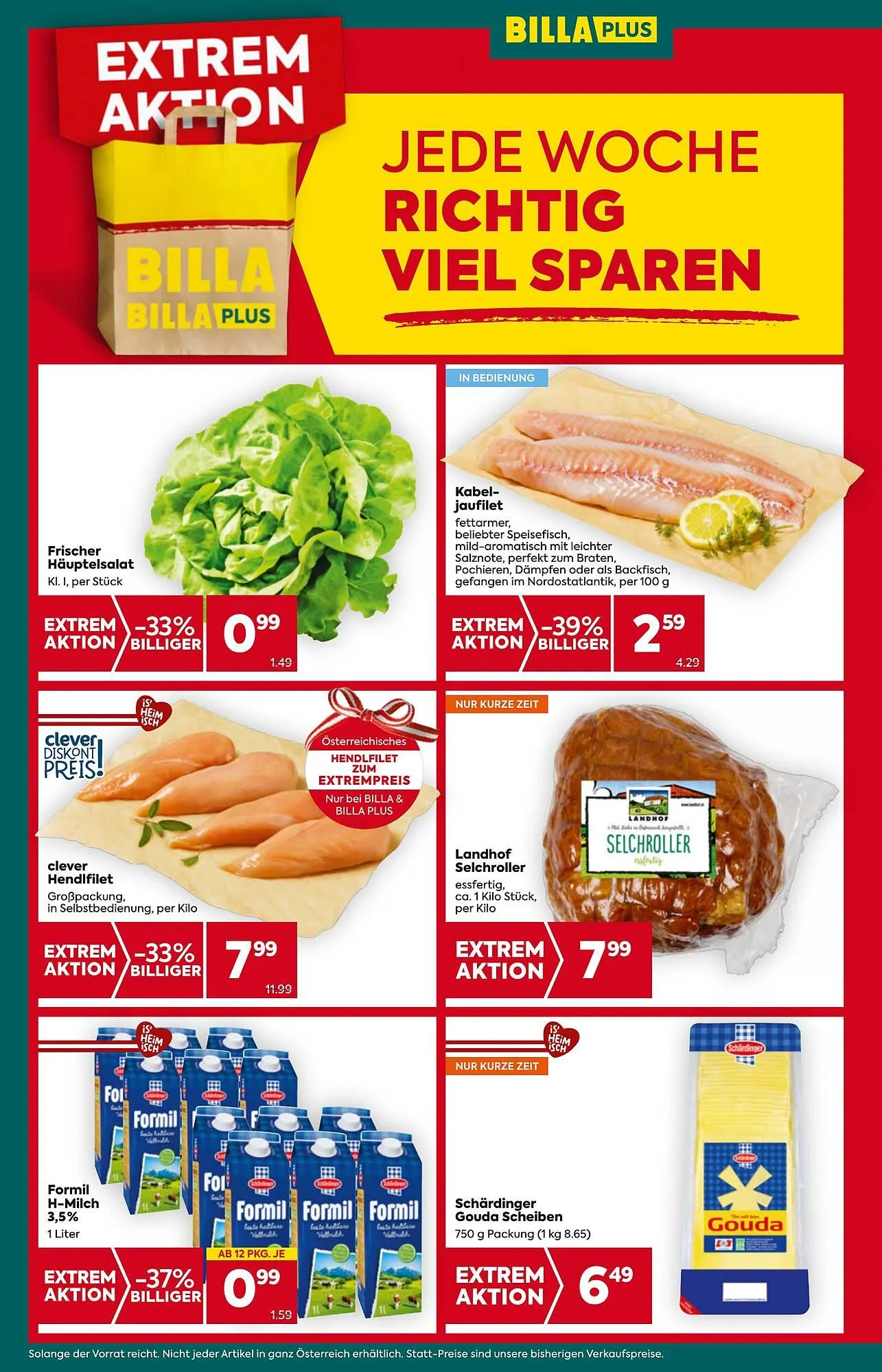 Billa Flugblatt von 6. Februar bis 12. Februar 2025 - Flugblätt seite 4