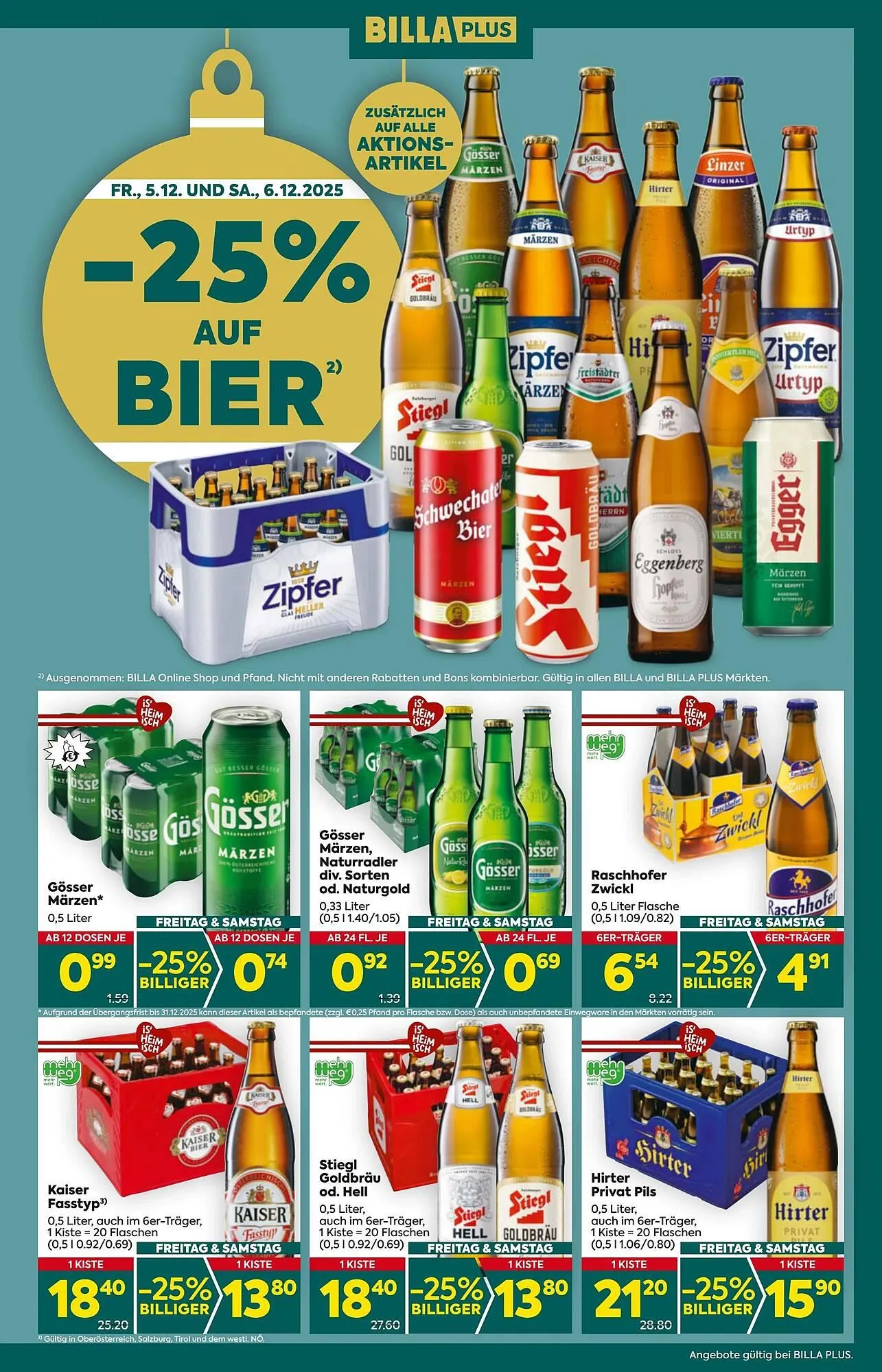 Billa Box Flugblatt von 4. Dezember bis 10. Dezember 2025 - Flugblätt seite 3