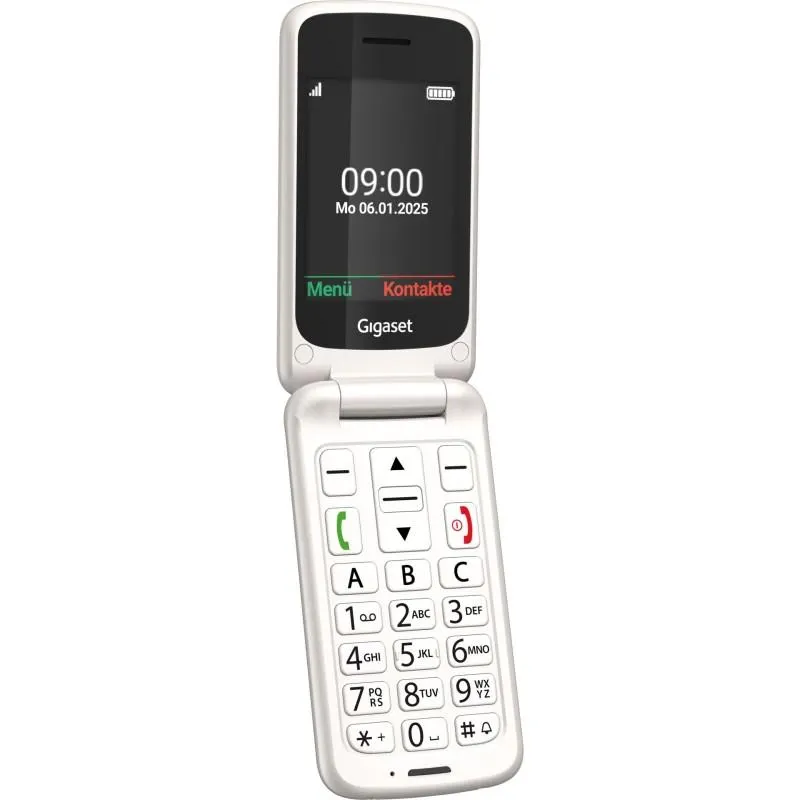 Gigaset Mobiltelefon GL595 weiß