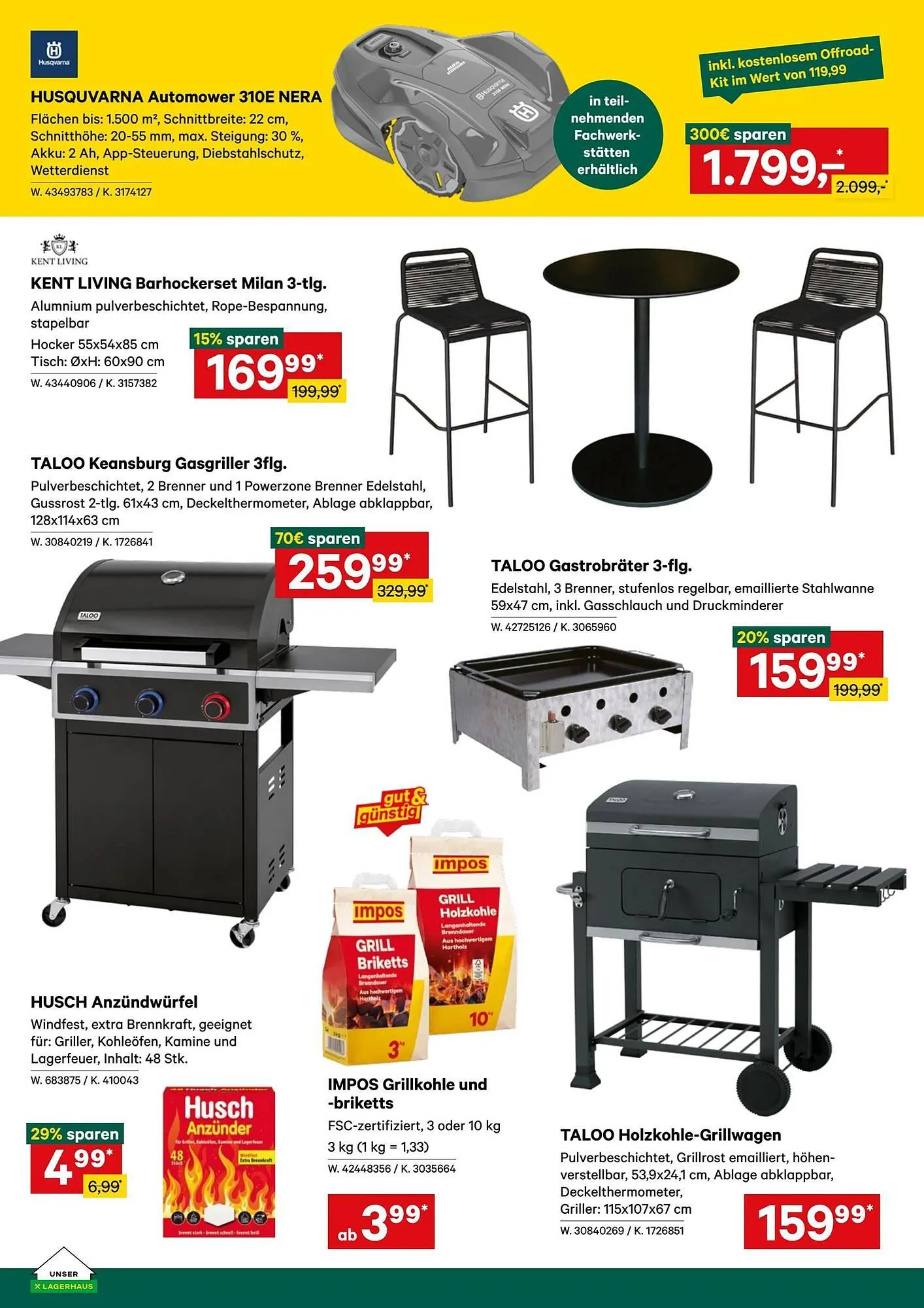 Lagerhaus Flugblatt von 30. März bis 12. April 2026 - Flugblätt seite  8