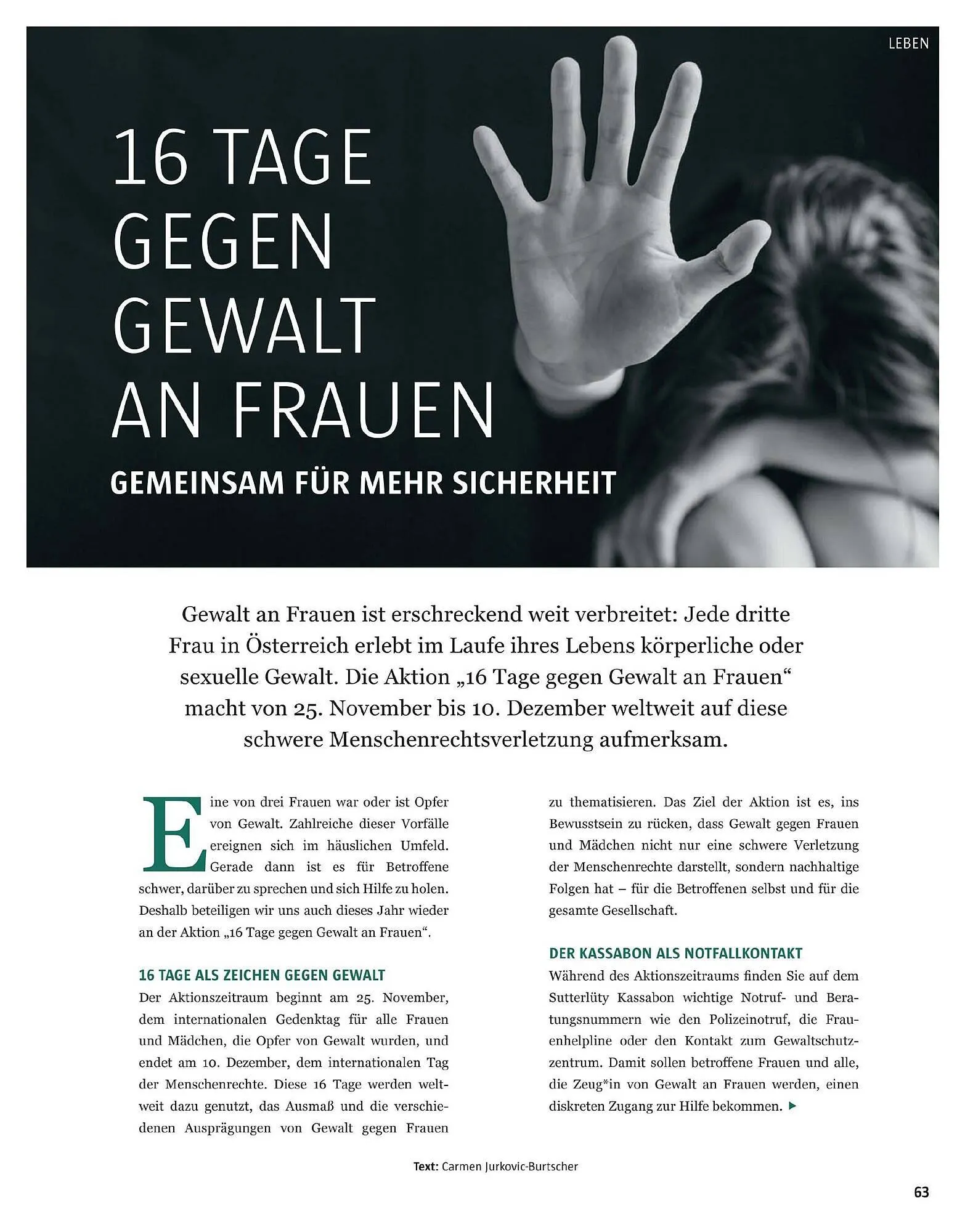 Sutterlüty Flugblatt von 17. November bis 29. Jänner 2026 - Flugblätt seite  63