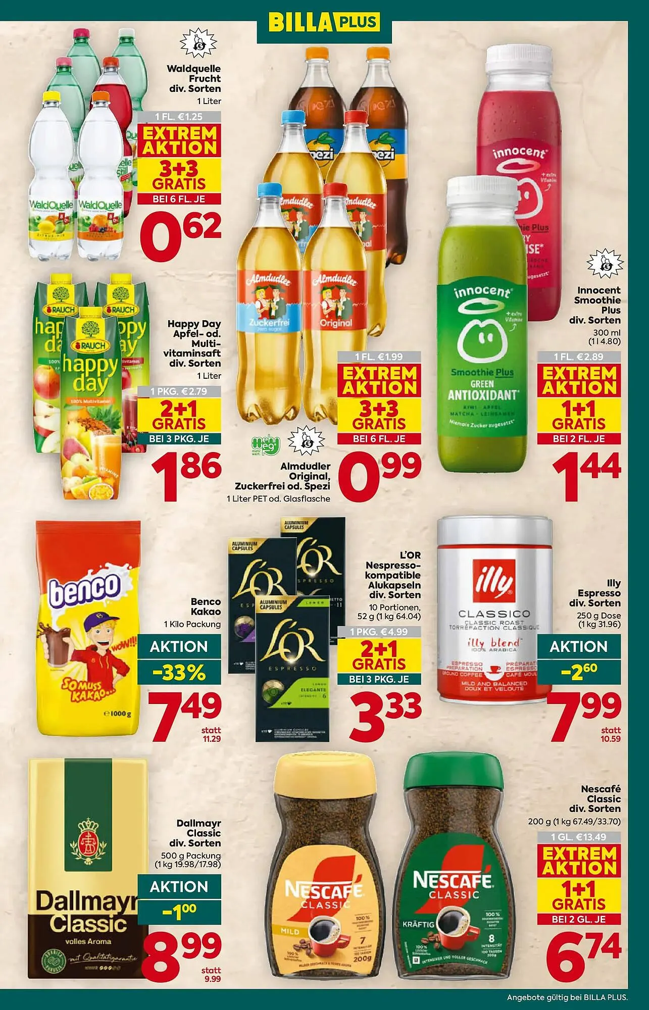 Billa Flugblatt von 2. Jänner bis 7. Jänner 2026 - Flugblätt seite 16