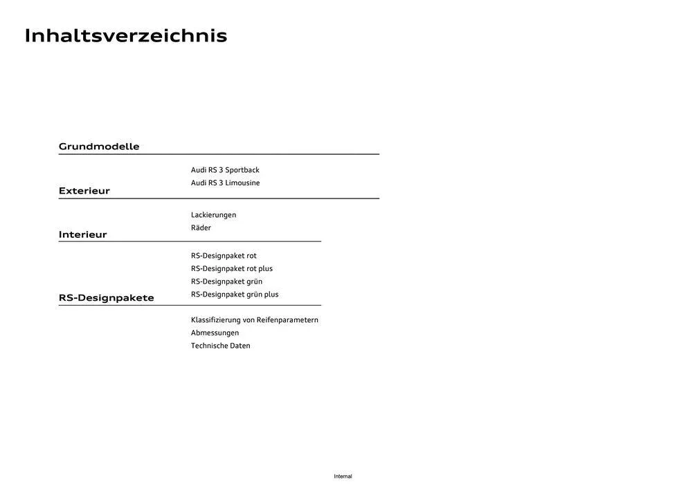 Audi RS 3 Limousine von 27. August bis 27. August 2025 - Flugblätt seite  3