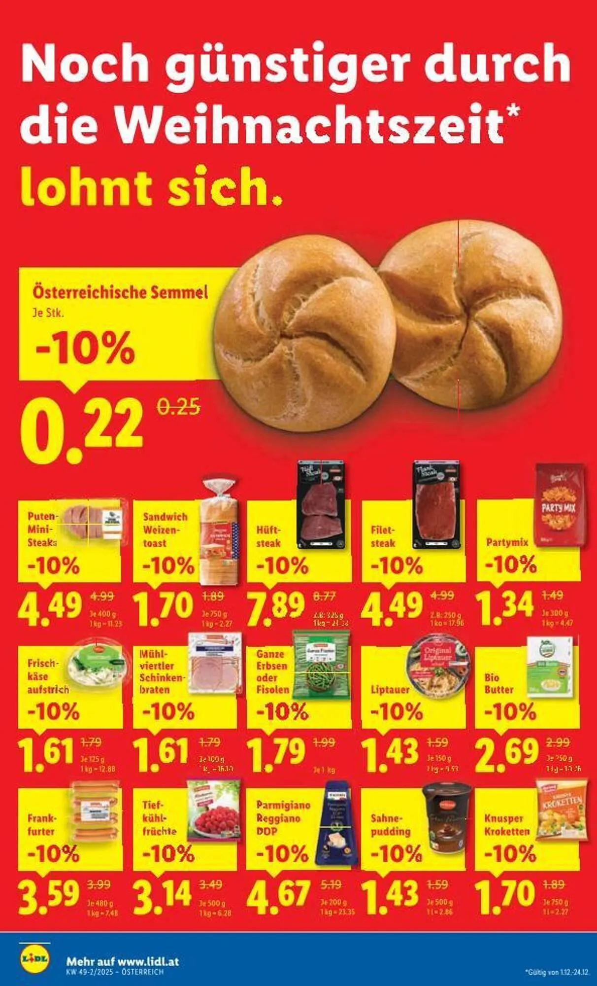 Lidl Flugblatt von 4. Dezember bis 10. Dezember 2025 - Flugblätt seite  3