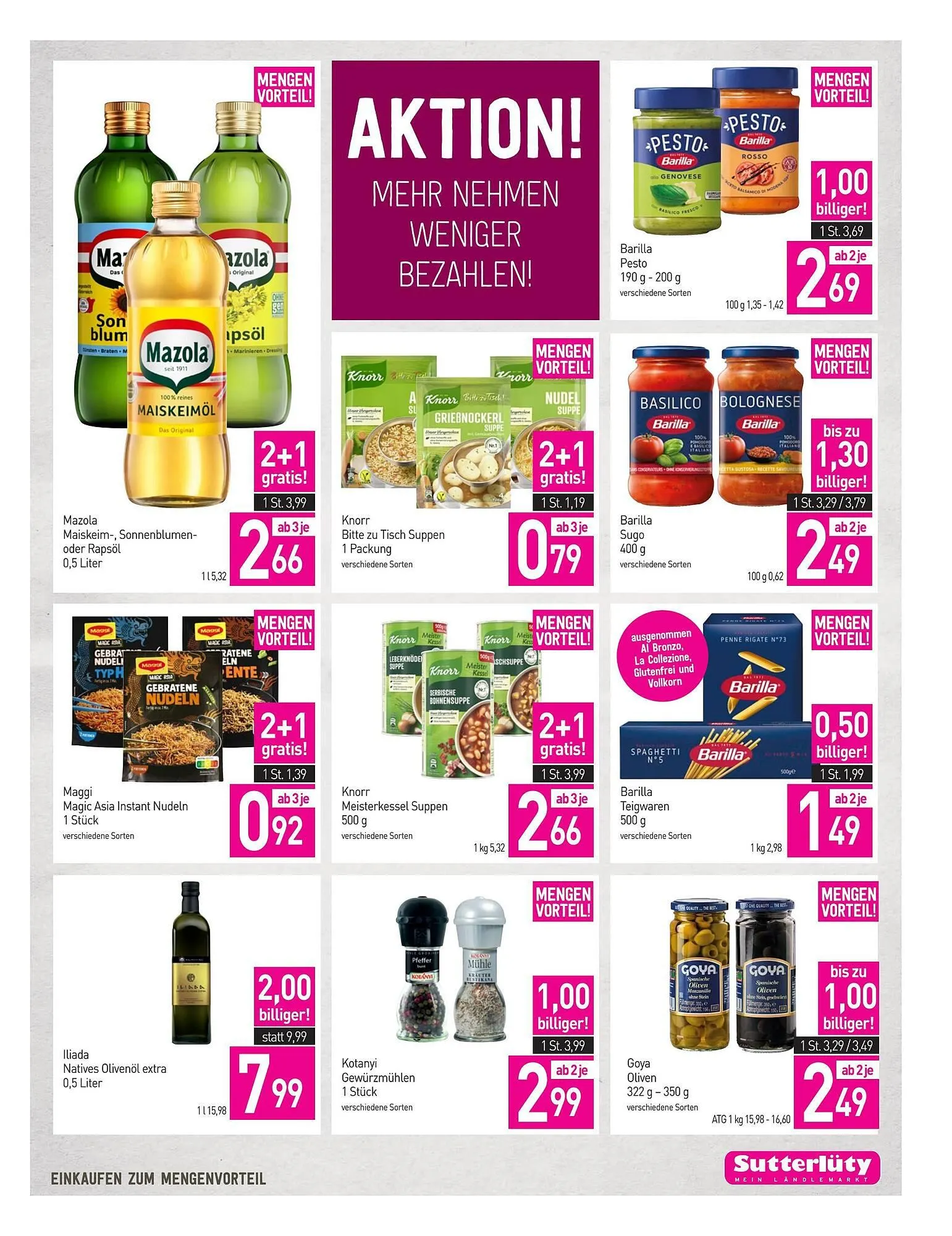 Sutterlüty Flugblatt von 8. Jänner bis 13. Jänner 2026 - Flugblätt seite 17