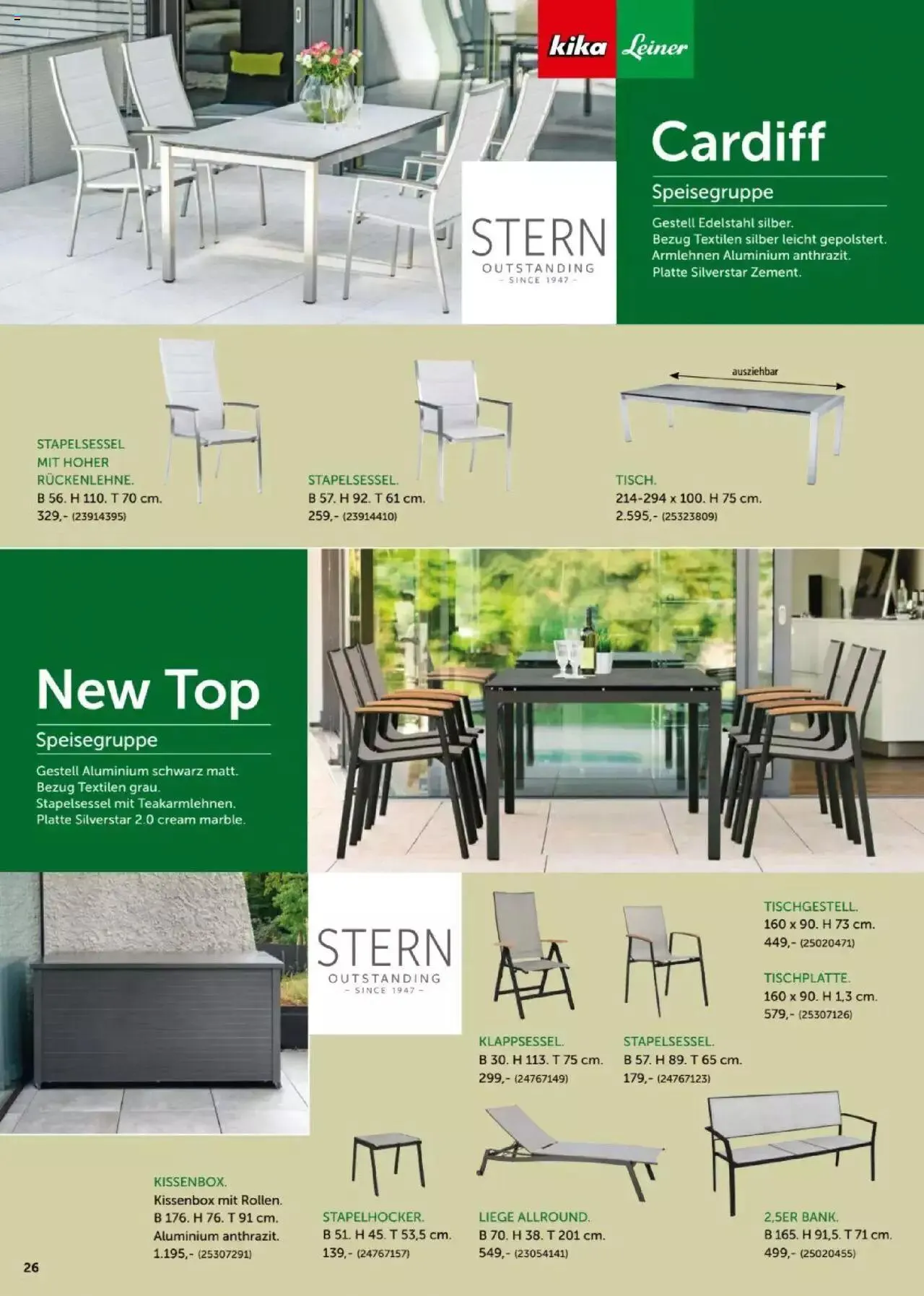 Leiner Garten Katalog 2024 von 4. März bis 30. September 2024 - Flugblätt seite  26