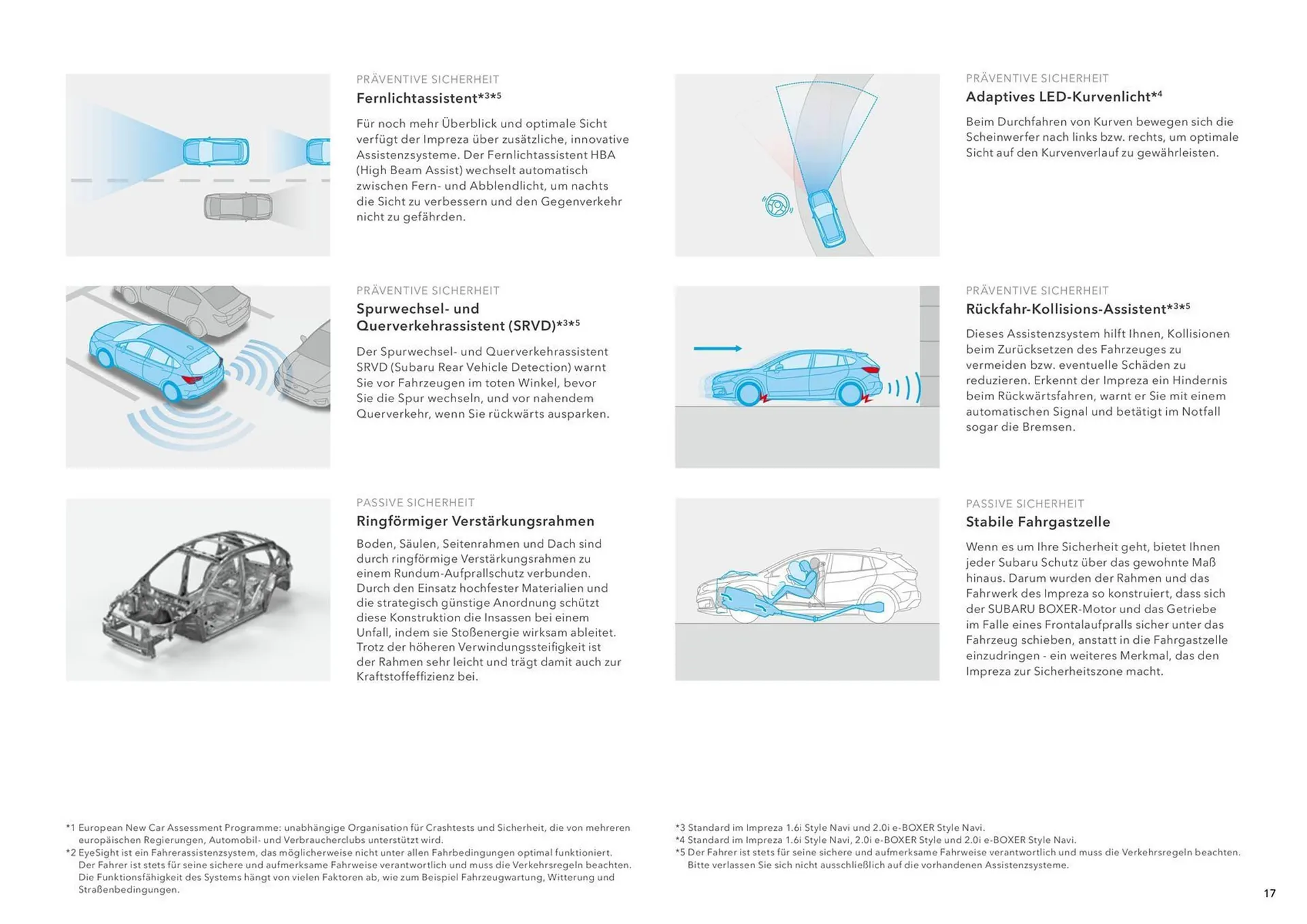 Subaru Impreza Flugblatt von 3. November bis 3. November 2024 - Flugblätt seite 17