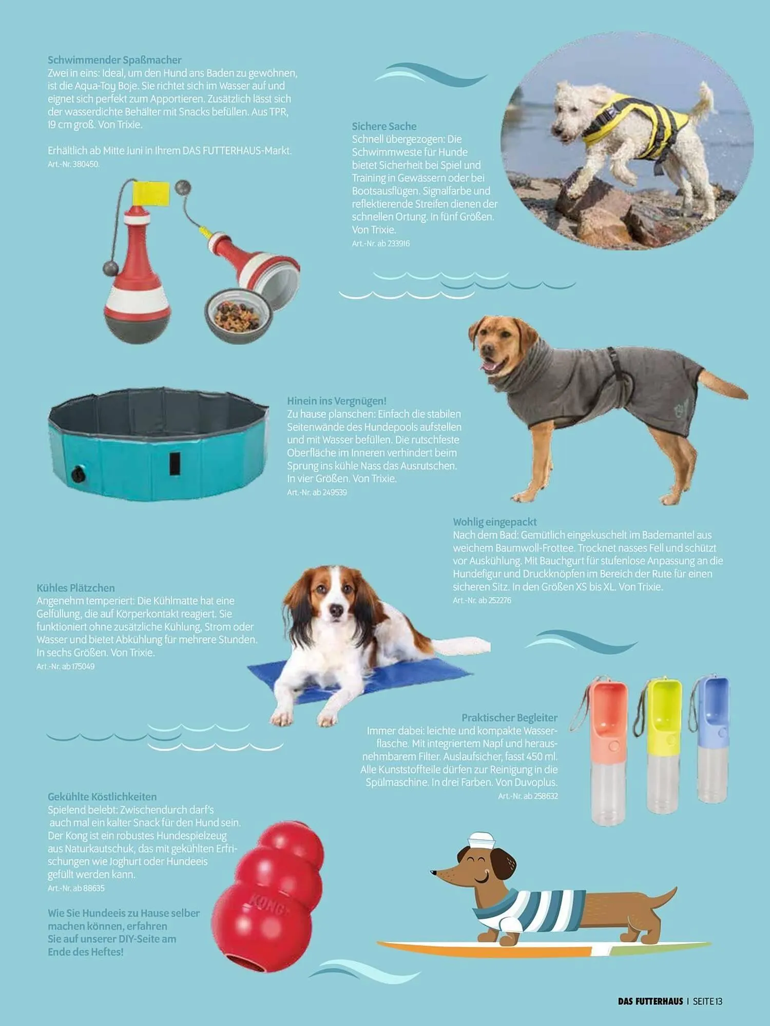 Das Futterhaus Flugblatt von 31. Mai bis 23. Juni 2024 - Flugblätt seite 13