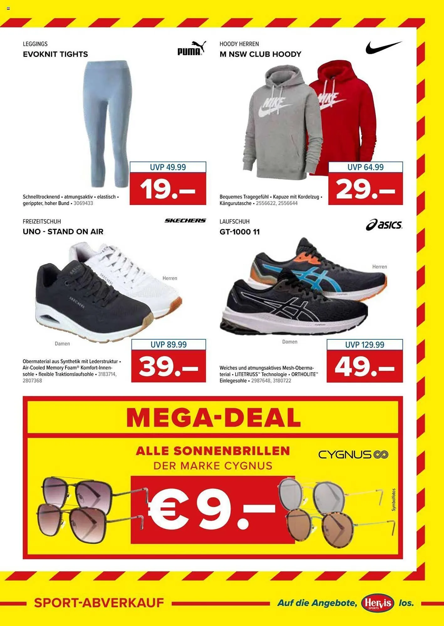 Hervis Flugblatt von 29. April bis 4. Mai 2024 - Flugblätt seite 3