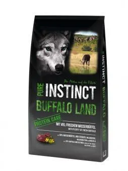 PURE INSTINCT PROTEIN CARE Buffalo Land 12kg Beutel mit Büffel und Strauß