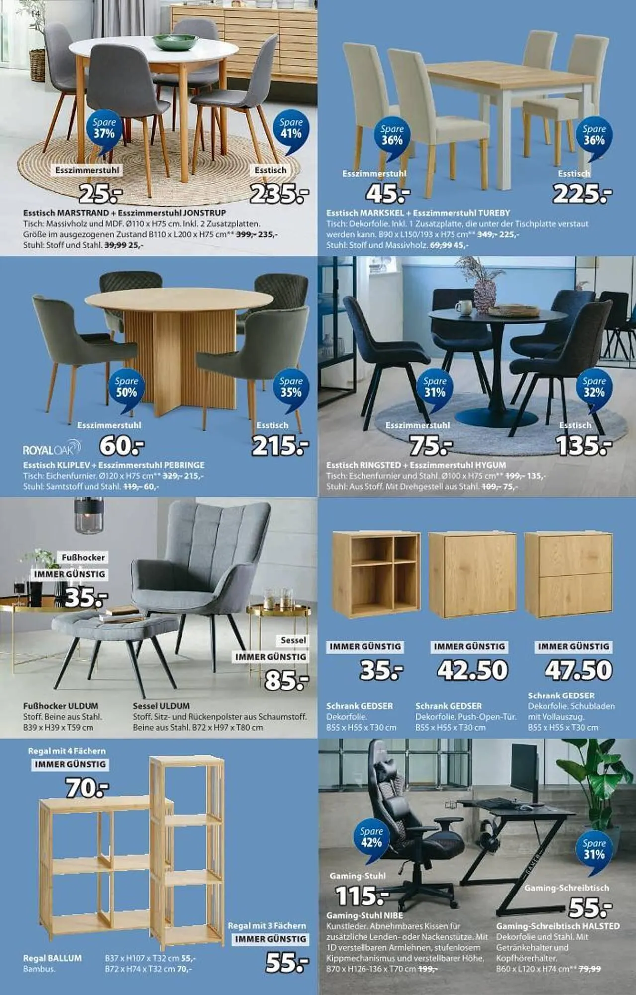 JYSK Flugblatt von 15. Oktober bis 26. Oktober 2025 - Flugblätt seite  14