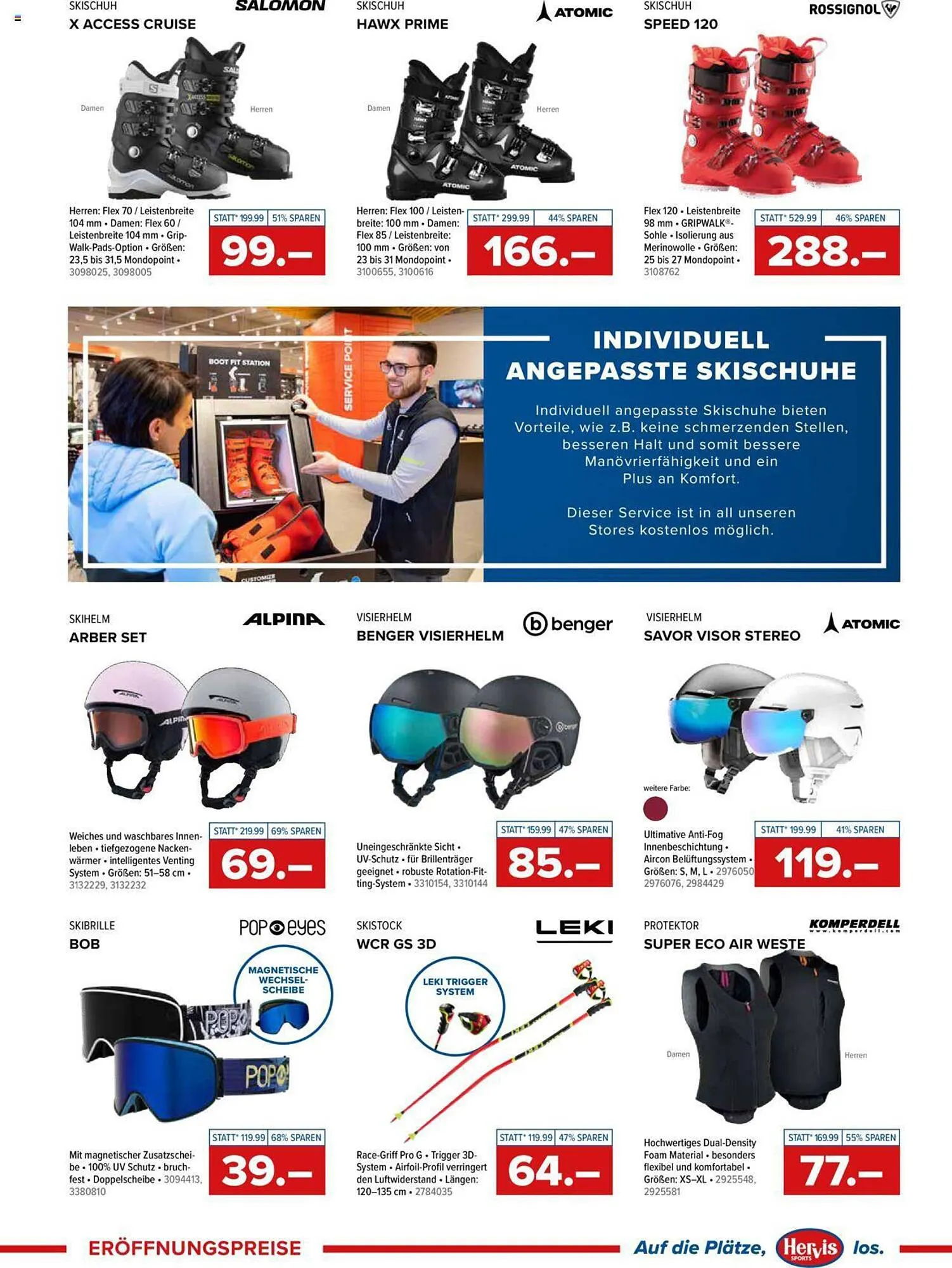 Hervis Flugblatt von 9. November bis 11. November 2023 - Flugblätt seite  7