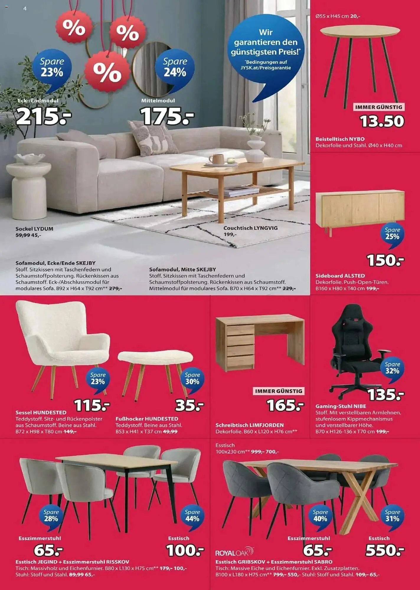 JYSK Flugblatt von 2. Februar bis 10. Februar 2026 - Flugblätt seite  4
