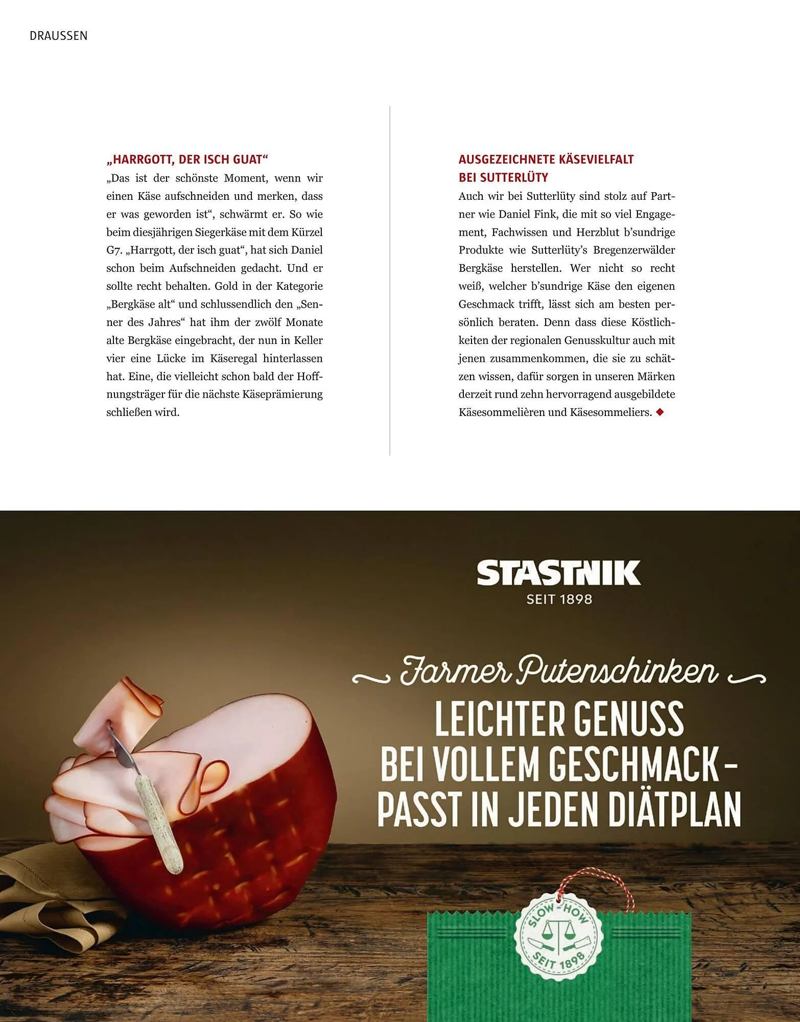 Sutterlüty Flugblatt von 19. November bis 9. Dezember 2024 - Flugblätt seite 64