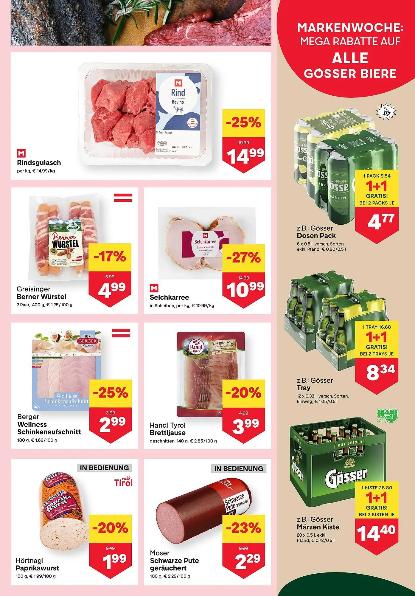 MPreis Flugblatt von 5. Februar bis 11. Februar 2026 - Flugblätt seite  3