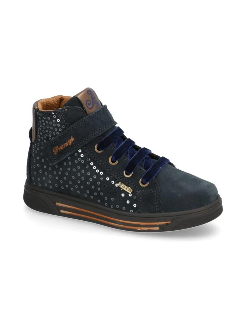Veloursleder Sneaker Mid Cut