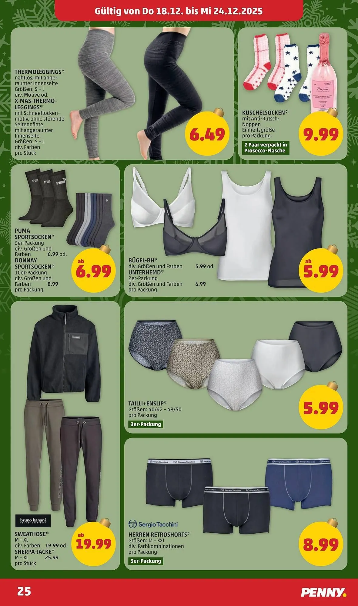 PENNY Flugblatt von 18. Dezember bis 24. Dezember 2025 - Flugblätt seite 25