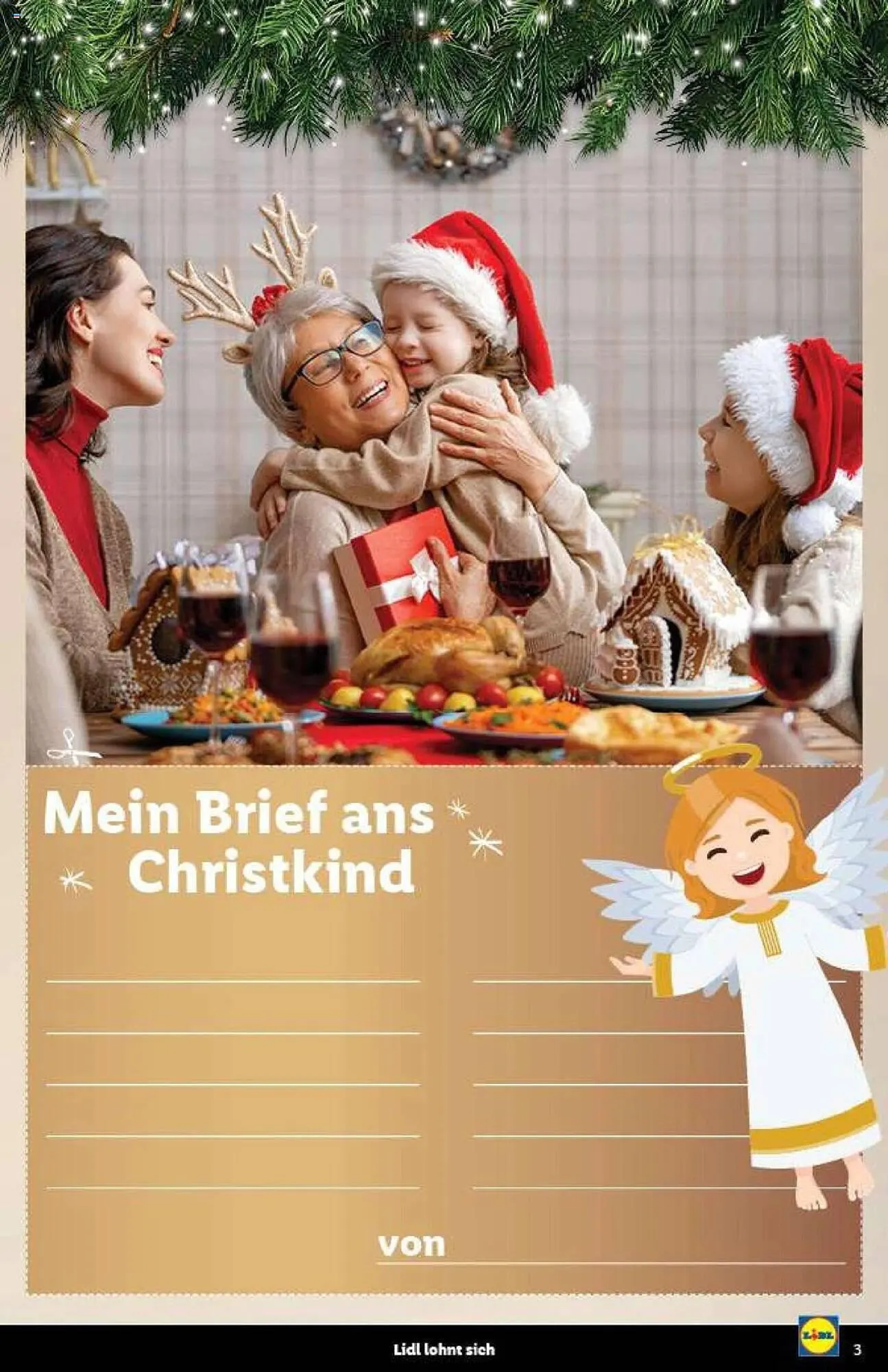 Lidl Flugblatt von 30. Oktober bis 14. Dezember 2023 - Flugblätt seite 3