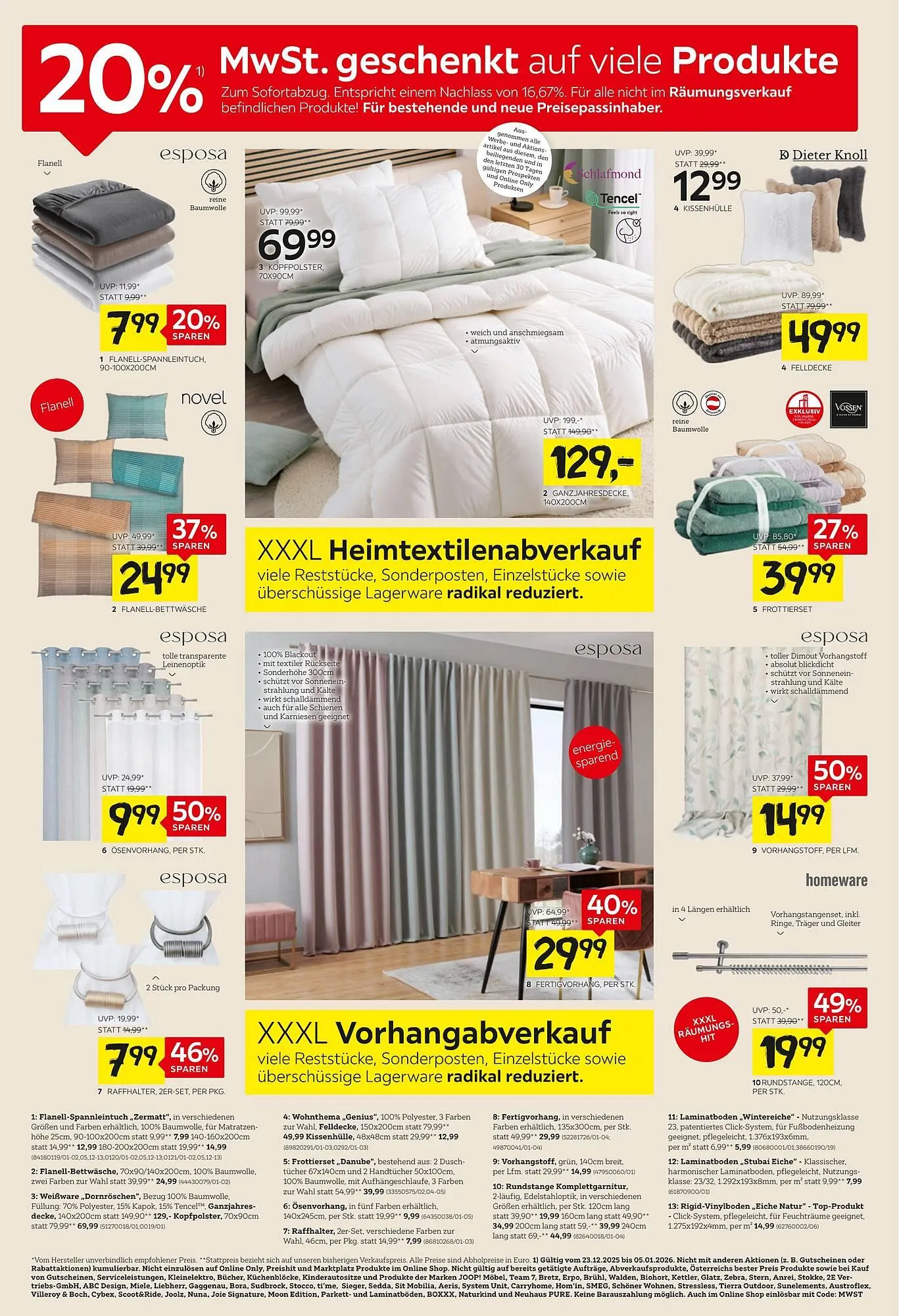 XXXLutz Prospekt von 29. Dezember bis 5. Jänner 2026 - Flugblätt seite 6