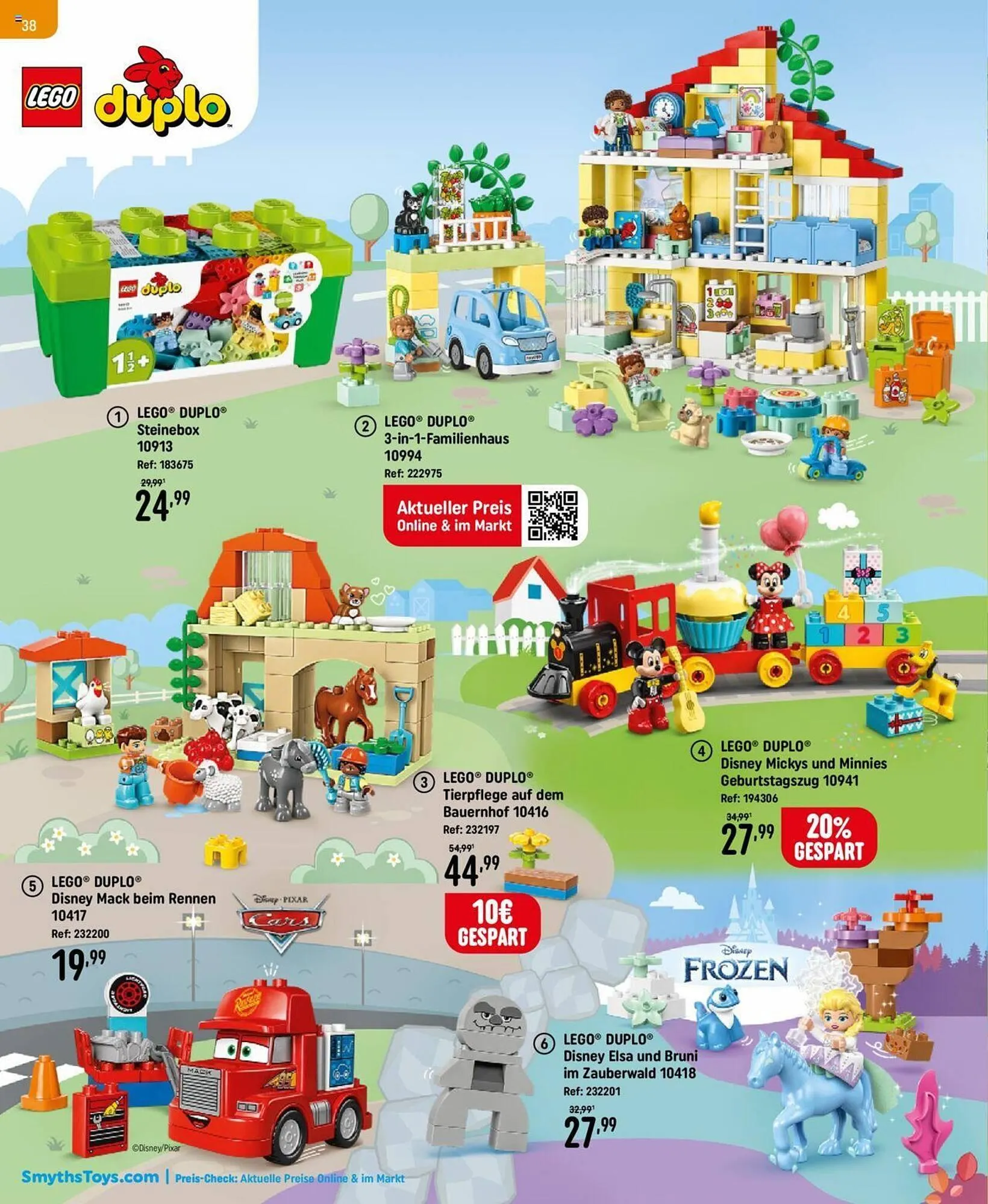 Smyths Toys Flugblatt von 25. September bis 13. Dezember 2024 - Flugblätt seite  38