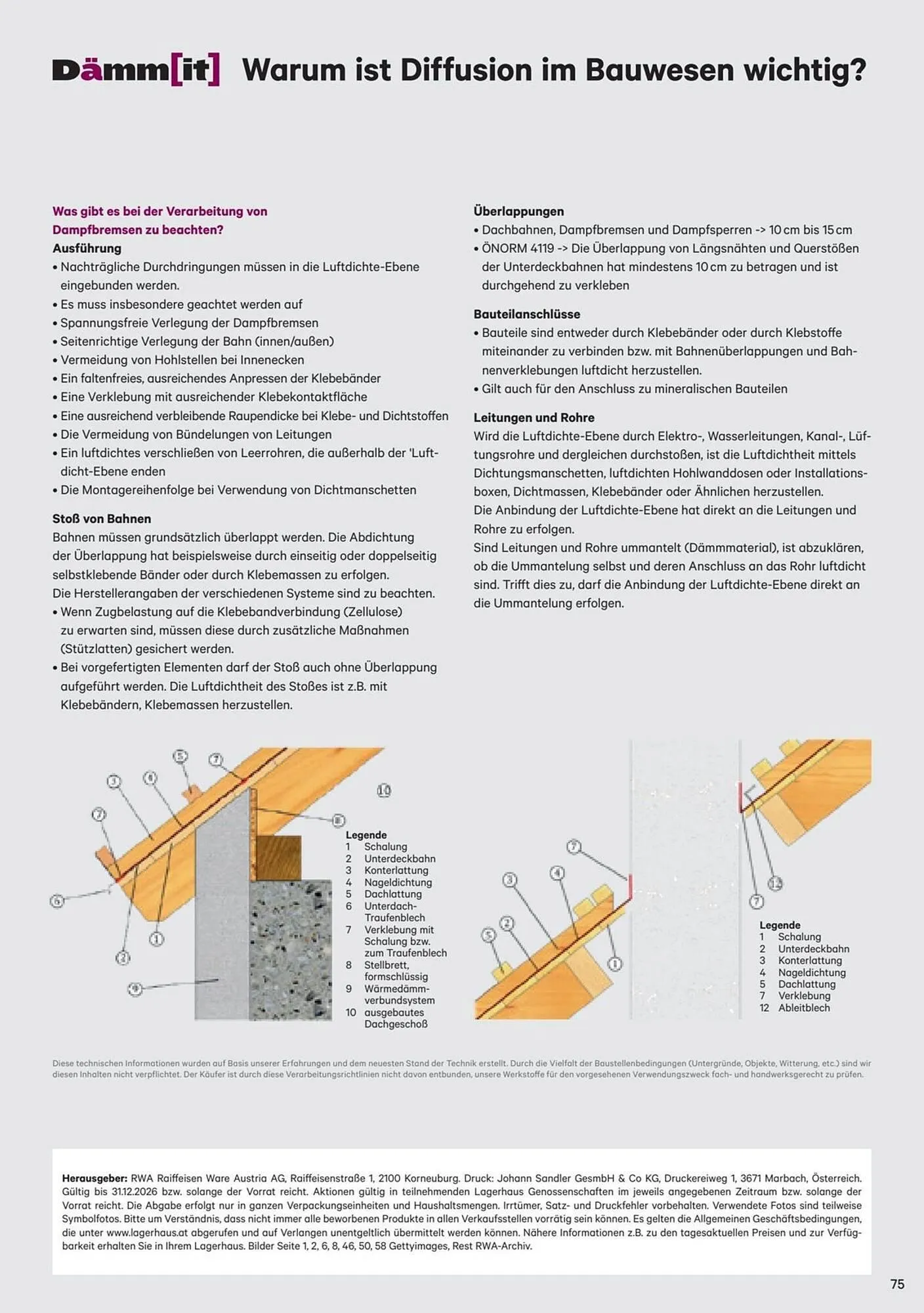 Lagerhaus Flugblatt von 1. Jänner bis 31. Dezember 2026 - Flugblätt seite 75