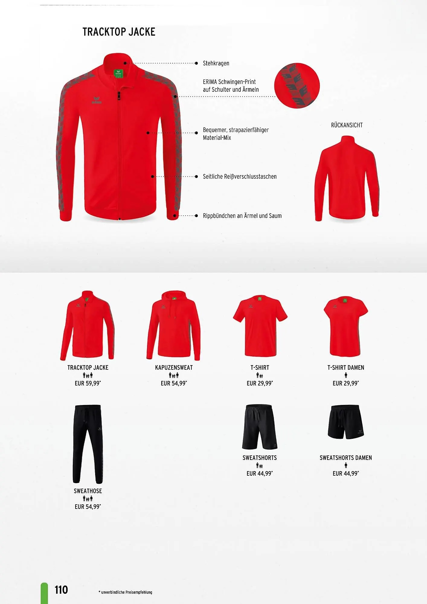 ERIMA Flugblatt von 2. Jänner bis 31. Dezember 2024 - Flugblätt seite  110
