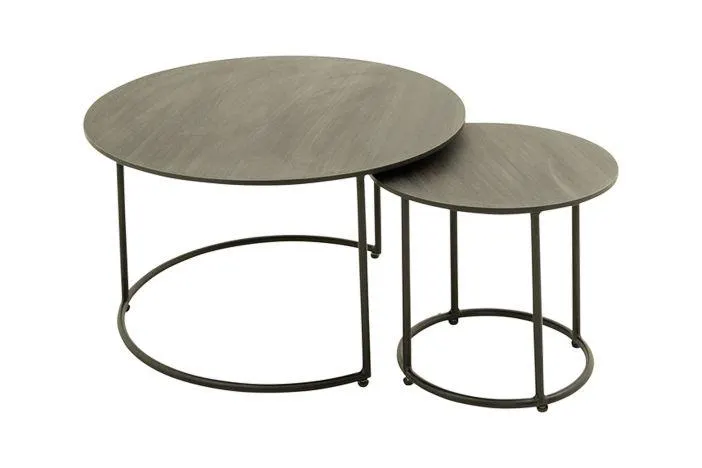 Beistelltisch Set Two of us dunkel