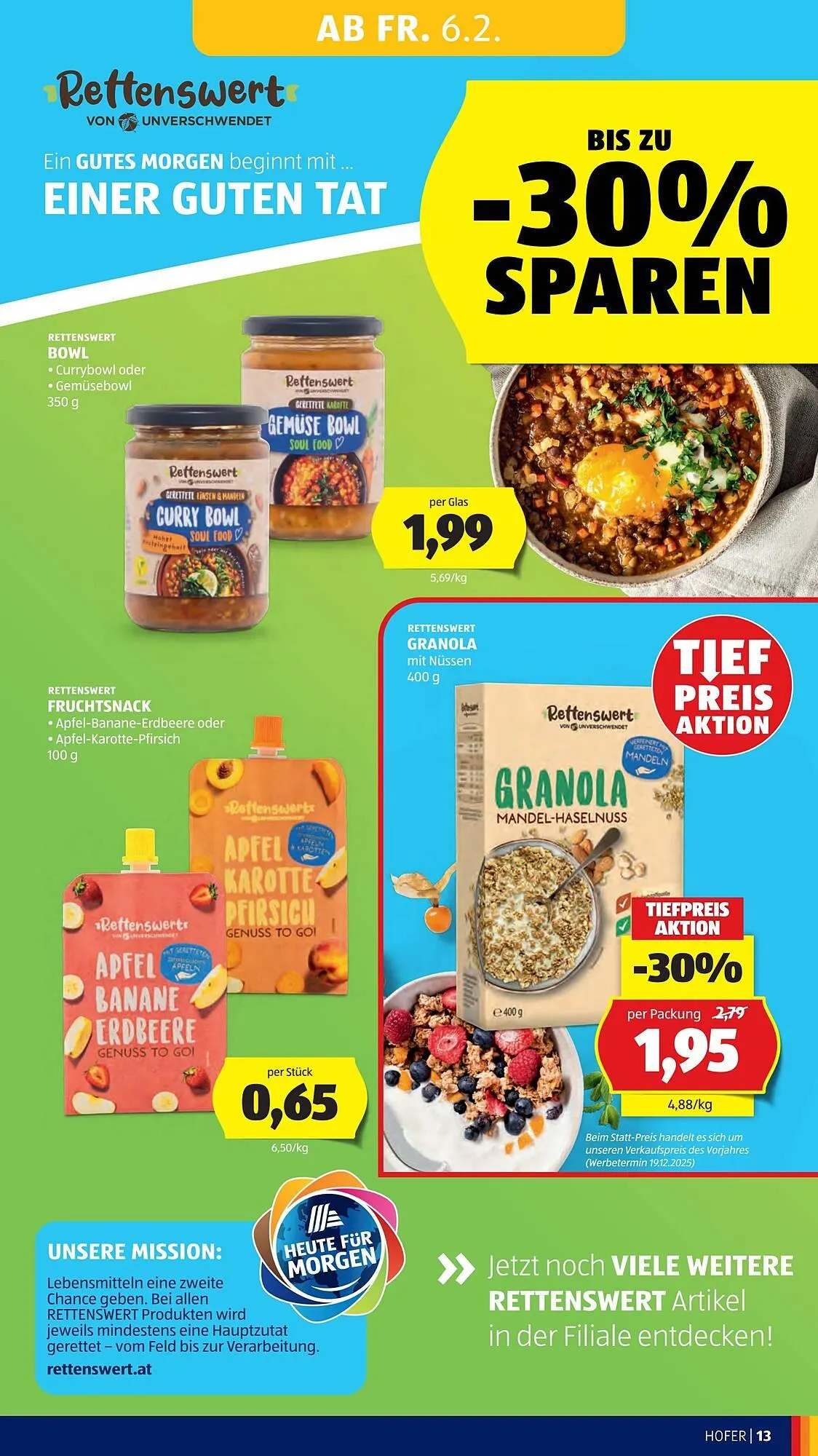 Hofer Flugblatt von 6. Februar bis 12. Februar 2026 - Flugblätt seite  15