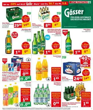 INTERSPAR Flugblatt von 30. Juli bis 12. August 2026 - Flugblätt seite  5
